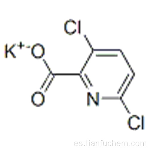 Ácido 2-piridinacarboxílico, 3,6-dicloro, potasio (1: 1) CAS 58509-83-4